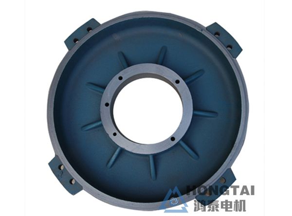 YVFE3-132S-4电机端盖-铸铁-卧式平式-前后端盖-驱动端盖